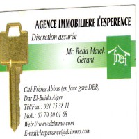 Agence immobilière 16.Alger l'espérance